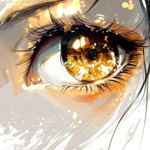 Sparkling Anime Eyes Vinyl Car Decal Sticker – Waterproof & UV-Resistant 8" Sparkling Anime Eyes Vinyl Car Decal Sticker – Waterproof & UV-Resistant 8"