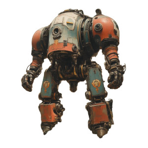 Fancy Mecha Vinyl Car Decal Sticker – Waterproof & UV-Resistant 8"