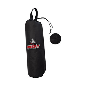 Durable Gooseneck Ball Storage Bag | For Husky Underbody Use | Black Nylon Material
