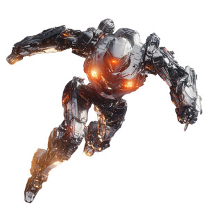 Mecha Warrior Rendering Vinyl Car Decal Sticker – Waterproof & UV-Resistant 8" Mecha Warrior Rendering Vinyl Car Decal Sticker – Waterproof & UV-Resistant 8"