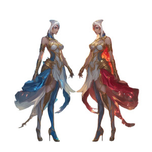 Aasimar Druids Moons Vinyl Car Decal Sticker – Waterproof & UV-Resistant 8"