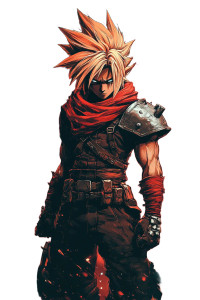 Cloud Strife Dbz Style Vinyl Car Decal Sticker – Waterproof & UV-Resistant 8" Cloud Strife Dbz Style Vinyl Car Decal Sticker – Waterproof & UV-Resistant 8"