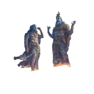 Celestial Gods Confer Vinyl Car Decal Sticker – Waterproof & UV-Resistant 8" Celestial Gods Confer Vinyl Car Decal Sticker – Waterproof & UV-Resistant 8"