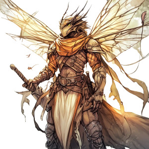 Dragonfly Warrior V2 Vinyl Car Decal Sticker – Waterproof & UV-Resistant 8"