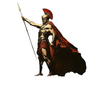 Spartan Warrior Victory Vinyl Car Decal Sticker – Waterproof & UV-Resistant 8"