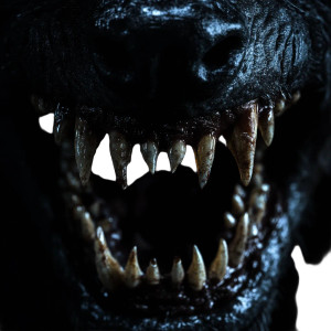 Rotted Teeth Closeup Vinyl Car Decal Sticker – Waterproof & UV-Resistant 8"