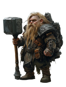 Apocalyptic Dwarf Warrior Vinyl Car Decal Sticker – Waterproof & UV-Resistant 8" Apocalyptic Dwarf Warrior Vinyl Car Decal Sticker – Waterproof & UV-Resistant 8"