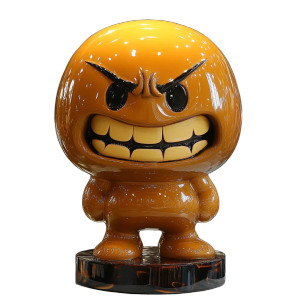 Golden Angry Trophy Vinyl Car Decal Sticker – Waterproof & UV-Resistant 8" Golden Angry Trophy Vinyl Car Decal Sticker – Waterproof & UV-Resistant 8"
