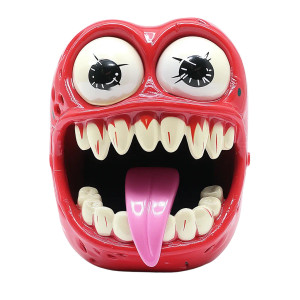 Dental Monster Toy Vinyl Car Decal Sticker – Waterproof & UV-Resistant 8"