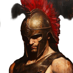 Ancient Greek Soldier Vinyl Car Decal Sticker – Waterproof & UV-Resistant 8" Ancient Greek Soldier Vinyl Car Decal Sticker – Waterproof & UV-Resistant 8"