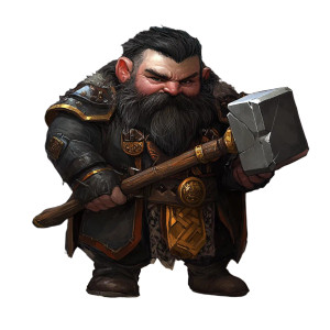 Stout Dwarf Warrior V2 Vinyl Car Decal Sticker – Waterproof & UV-Resistant 8" Stout Dwarf Warrior V2 Vinyl Car Decal Sticker – Waterproof & UV-Resistant 8"