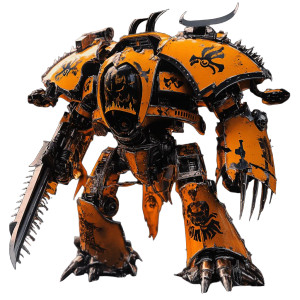 Chaos Knight Rampager Vinyl Car Decal Sticker – Waterproof & UV-Resistant 8"