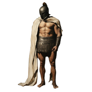 Spartan Warrior V26 Vinyl Car Decal Sticker – Waterproof & UV-Resistant 8"