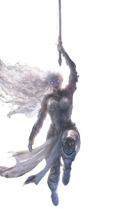 Lightning Elf Warrior Vinyl Car Decal Sticker – Waterproof & UV-Resistant 8"