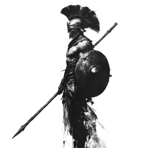 Spartan Warrior Spear Vinyl Car Decal Sticker – Waterproof & UV-Resistant 8" Spartan Warrior Spear Vinyl Car Decal Sticker – Waterproof & UV-Resistant 8"