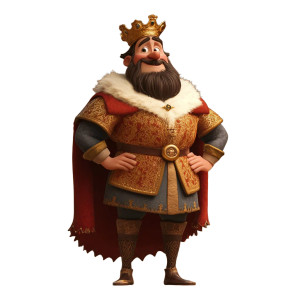 Regal Pixar King Vinyl Car Decal Sticker – Waterproof & UV-Resistant 8"