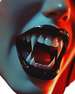 Vampire Woman Close-Up Vinyl Car Decal Sticker – Waterproof & UV-Resistant 8" Vampire Woman Close-Up Vinyl Car Decal Sticker – Waterproof & UV-Resistant 8"
