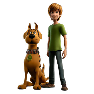 Scooby Doo Kids Vinyl Car Decal Sticker – Waterproof & UV-Resistant 8"