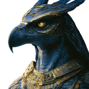 Anunnaki Depiction Vinyl Car Decal Sticker – Waterproof & UV-Resistant 8"