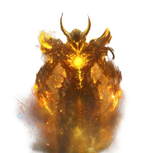 Cosmic Mythical Beast Vinyl Car Decal Sticker – Waterproof & UV-Resistant 8"