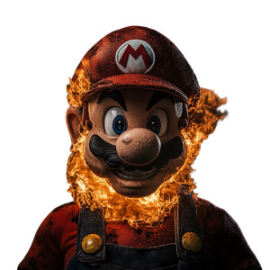 Angry Mario V3 Vinyl Car Decal Sticker – Waterproof & UV-Resistant 8" Angry Mario V3 Vinyl Car Decal Sticker – Waterproof & UV-Resistant 8"