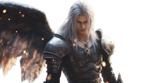 Sephiroth Battlefield Vinyl Car Decal Sticker – Waterproof & UV-Resistant 8"