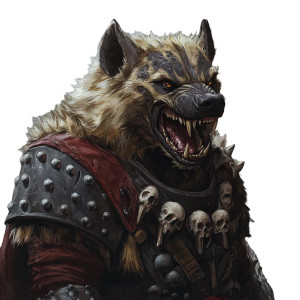 Hyena Cleric Vinyl Car Decal Sticker – Waterproof & UV-Resistant 8"