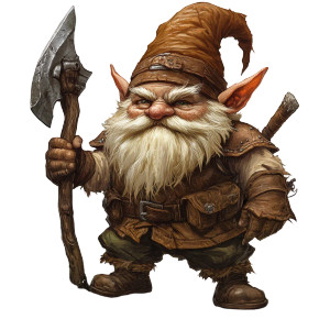 Dnd Gnome Vinyl Car Decal Sticker – Waterproof & UV-Resistant 8" Dnd Gnome Vinyl Car Decal Sticker – Waterproof & UV-Resistant 8"