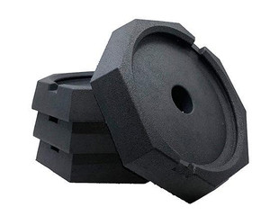 SnapPad HiWay Jack Pads | Set Of 4 | Fits 10 Inch Round Jack Foot | Stability | Anti Slip | Rugged