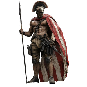 Spartan Warrior Hybrid Vinyl Car Decal Sticker – Waterproof & UV-Resistant 8"