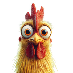 Cute Cartoon Rooster V2 Vinyl Car Decal Sticker – Waterproof & UV-Resistant 8" Cute Cartoon Rooster V2 Vinyl Car Decal Sticker – Waterproof & UV-Resistant 8"