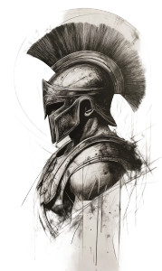 Spartan Warrior Tattoo V5 Vinyl Car Decal Sticker – Waterproof & UV-Resistant 8" Spartan Warrior Tattoo V5 Vinyl Car Decal Sticker – Waterproof & UV-Resistant 8"