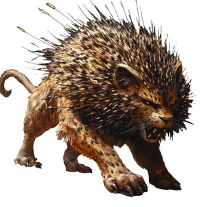 Quilled Mythical Cat Vinyl Car Decal Sticker – Waterproof & UV-Resistant 8"