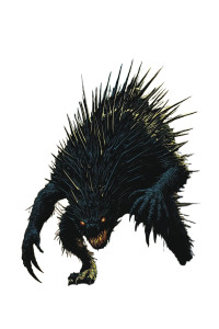 Porcupine Lizard Monster Vinyl Car Decal Sticker – Waterproof & UV-Resistant 8"