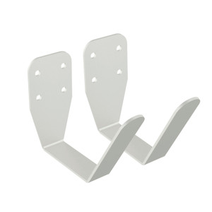 Organize Cargo with Ease! Rolacase Van Shelf Hook | Gray, Set of 2