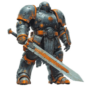 Armoured Warrior Vinyl Car Decal Sticker – Waterproof & UV-Resistant 8" Armoured Warrior Vinyl Car Decal Sticker – Waterproof & UV-Resistant 8"