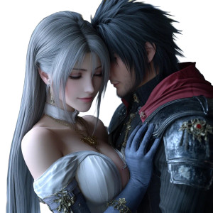 Jill And Clive Kiss V3 Vinyl Car Decal Sticker – Waterproof & UV-Resistant 8"