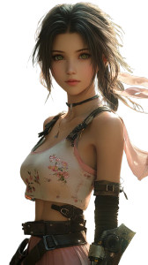 Fantasy Heroine Fusion Vinyl Car Decal Sticker – Waterproof & UV-Resistant 8"