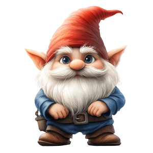 Cartoon Gnome Vinyl Car Decal Sticker – Waterproof & UV-Resistant 8" Cartoon Gnome Vinyl Car Decal Sticker – Waterproof & UV-Resistant 8"