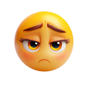 Sad Sponsor Emoji Vinyl Car Decal Sticker – Waterproof & UV-Resistant 8" Sad Sponsor Emoji Vinyl Car Decal Sticker – Waterproof & UV-Resistant 8"