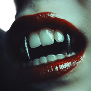 Vampire'S Fangs V2 Vinyl Car Decal Sticker – Waterproof & UV-Resistant 8" Vampire'S Fangs V2 Vinyl Car Decal Sticker – Waterproof & UV-Resistant 8"