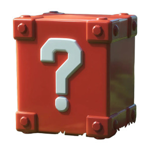 Mario Surprise Box Vinyl Car Decal Sticker – Waterproof & UV-Resistant 8"