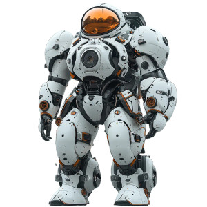 Gundam Mech Suit Vinyl Car Decal Sticker – Waterproof & UV-Resistant 8"