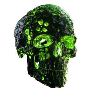 Neon Green Skull Vinyl Car Decal Sticker – Waterproof & UV-Resistant 8" Neon Green Skull Vinyl Car Decal Sticker – Waterproof & UV-Resistant 8"