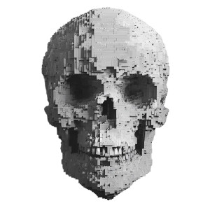 Lego Skull Head Vinyl Car Decal Sticker – Waterproof & UV-Resistant 8" Lego Skull Head Vinyl Car Decal Sticker – Waterproof & UV-Resistant 8"
