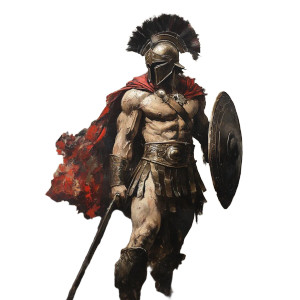 Greek Warrior Triumph V2 Vinyl Car Decal Sticker – Waterproof & UV-Resistant 8" Greek Warrior Triumph V2 Vinyl Car Decal Sticker – Waterproof & UV-Resistant 8"