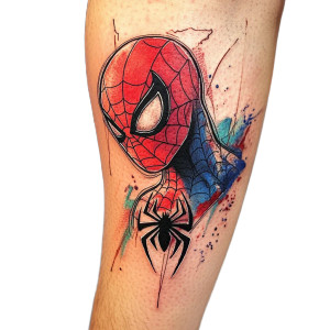 Spider-Man Portrait Vinyl Car Decal Sticker – Waterproof & UV-Resistant 8"