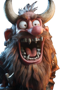Crazy Viking Laughing Vinyl Car Decal Sticker – Waterproof & UV-Resistant 8"