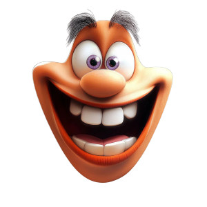 Goofy Cartoon Character Vinyl Car Decal Sticker – Waterproof & UV-Resistant 8"