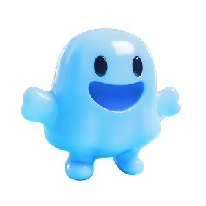 Happy Ghost Ad Vinyl Car Decal Sticker – Waterproof & UV-Resistant 8"